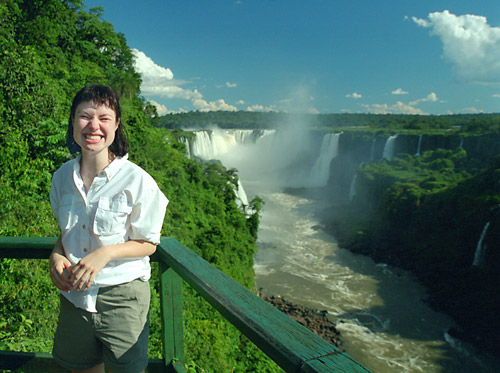Unabashed rejoicing at the Iguazu 1